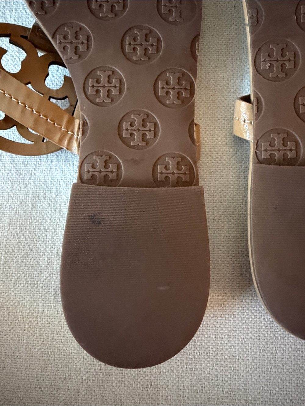 TORY BURCH | Tan Miller Leather Sandal (Women) - Size 8.5M - Picture 9 of 15